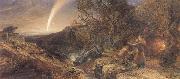 Samuel Palmer The Comet of 1858,as Seen from the Heights of Dartmoor Spain oil painting artist